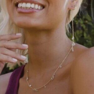 Stella & Dot Dripping in Diamonds Earrings and Necklace Set